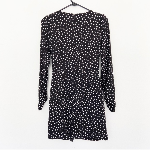 LIKELY Corinne Polka Dot Dress Black Size 0 - Picture 8 of 14